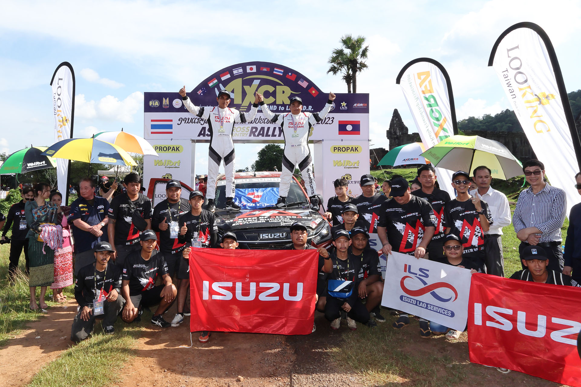 Auto Overall 9th: #115 Ditsapong Maneein / Athikij Srimongkhol (Isuzu Suphan Explorer Liqui Moly Rally Team)